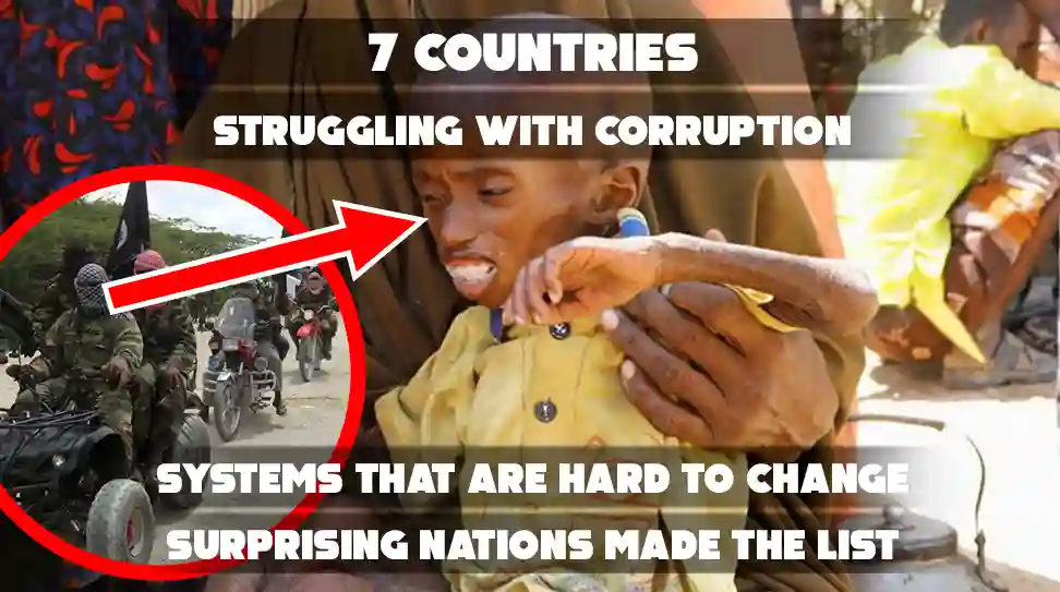 "Feature image for '7 Most Corrupt Countries That Are Hard to Fix' article."