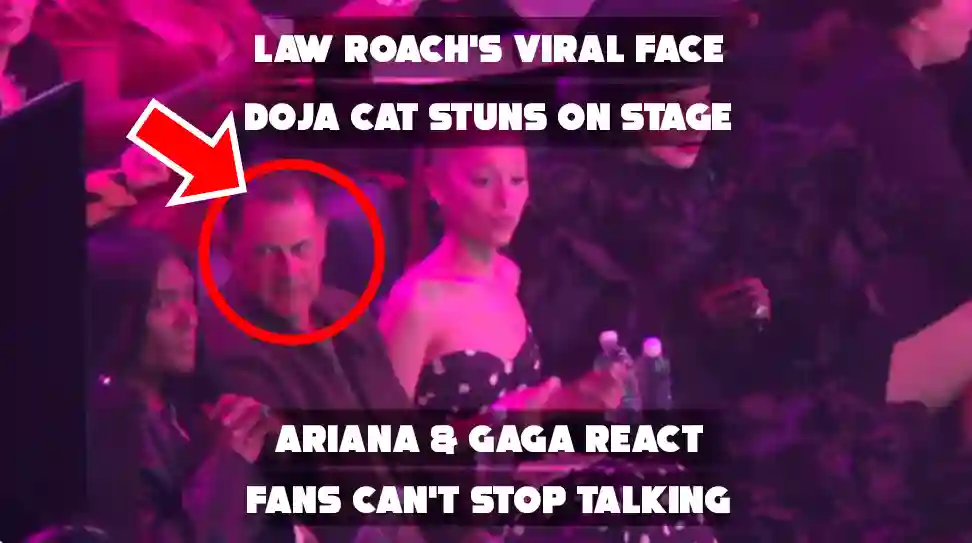 Ariana & Gaga’s Reaction to Doja Cat’s Performance Goes Viral—Thanks to Law Roach