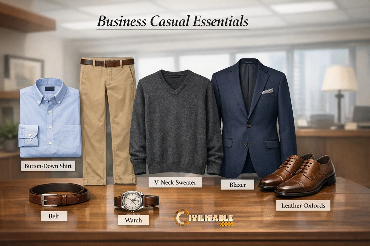 Business Casual Essentials 19.2.2026