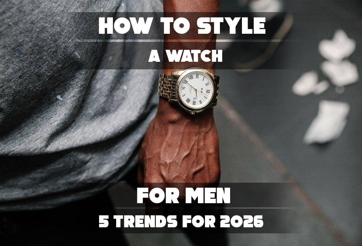 Featured imaged for 'How to Style a Watch for Men'