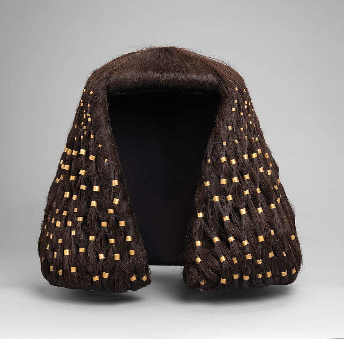 Large wig rings of Sithathoryunet- Egyptian Hairstyles for Women Large wig rings of Sithathoryunet- Egyptian Hairstyles for Women