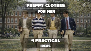 Preppy outfits for social occasions combine tailored pieces and classic layers for a confident, polished appearance.