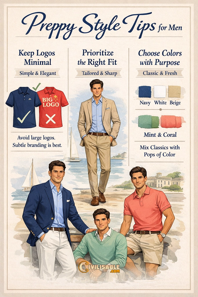 Rules for Men in Preppy Style 25.2.2026